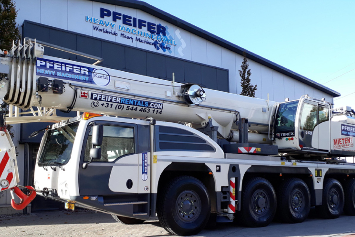 Terex Explorer 5500 | Telescopic cranes rent | PFEIFER